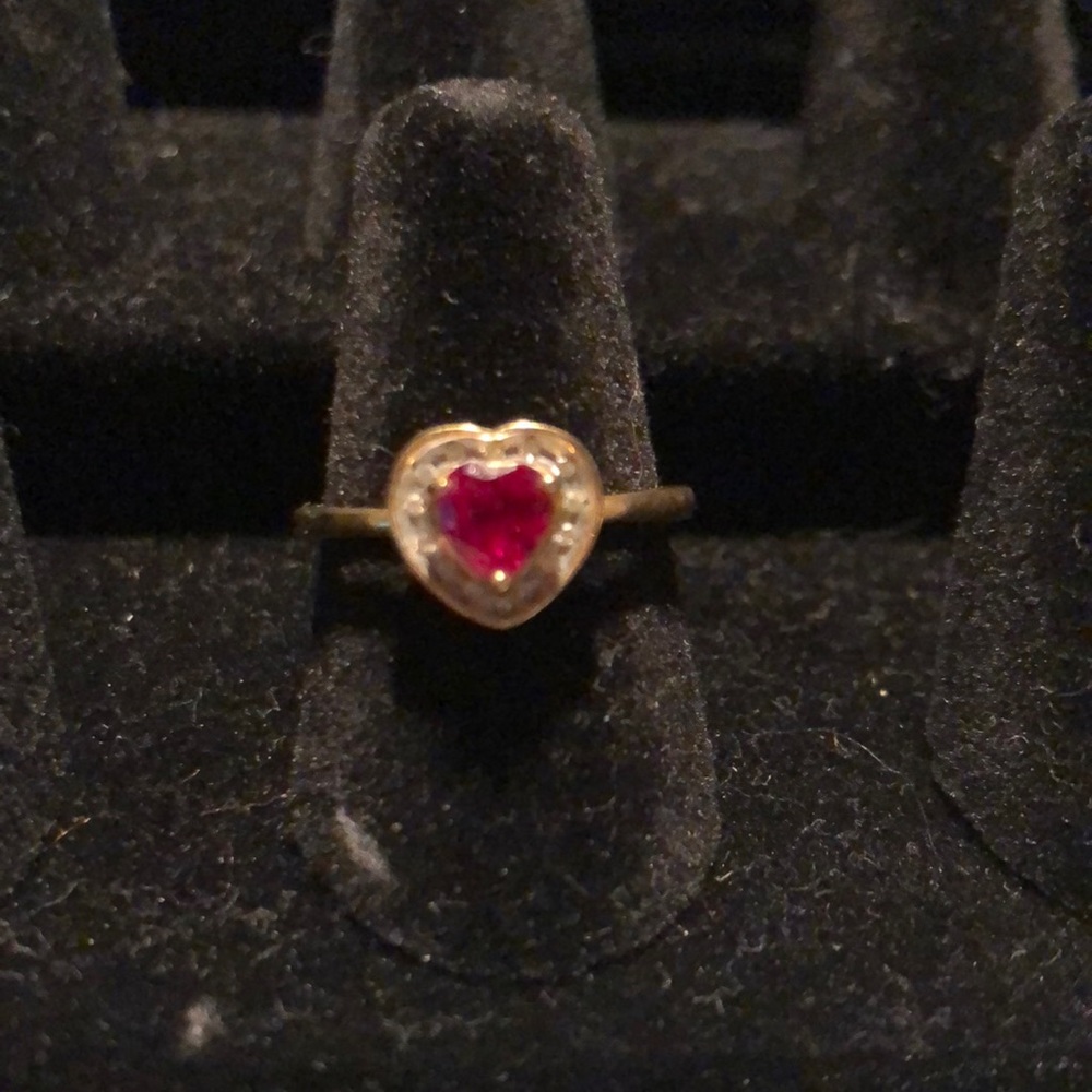 10K heart ❤️ ring